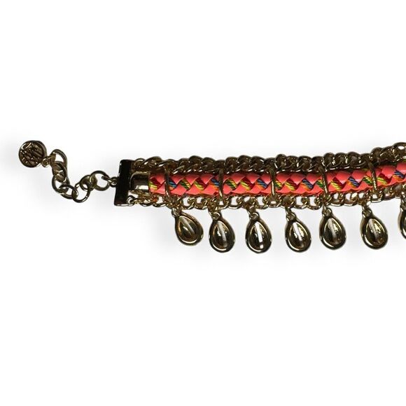 Lilly Pulitzer Sparkling Sands Cowrie Shell Gold Bracelet Metal - Picture 5 of 8